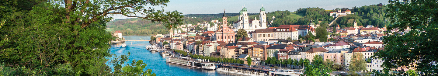 Blick auf Passau © iStock.com / Animaflora