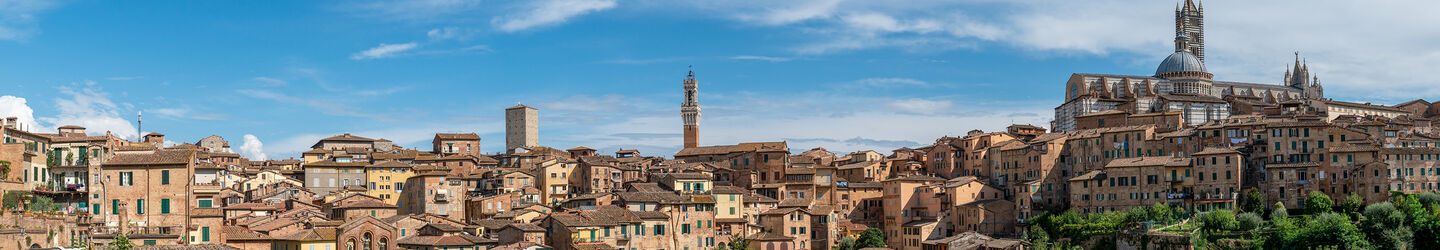 Panoramablick auf Siena © iStock.com / TomAF