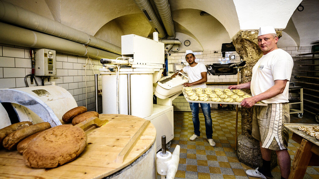 Hier gibt es das St. Peterer-Brot Tourismus Salzburg GmbH/G. Breitegger